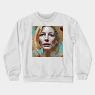 Colorful sketch of Cate Crewneck Sweatshirt